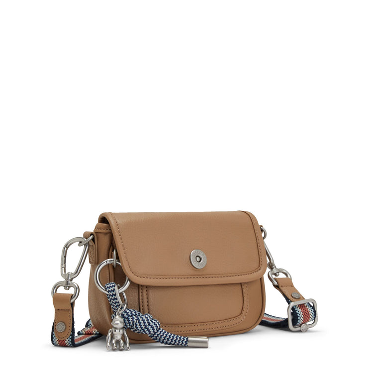 KIPLING Small crossbody (with removable shoulderstrap) Female Soft Almond PB Inaki S