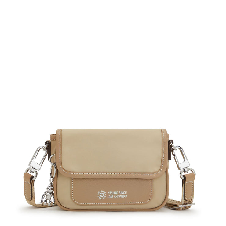 KIPLING Small crossbody (with removable shoulderstrap) Female Natural Bge Mu Inaki S