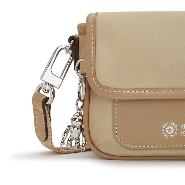 KIPLING Small crossbody (with removable shoulderstrap) Female Natural Bge Mu Inaki S