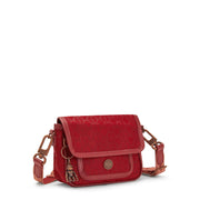 KIPLING Small crossbody (with removable shoulderstrap) Female Sign Red MU Inaki S