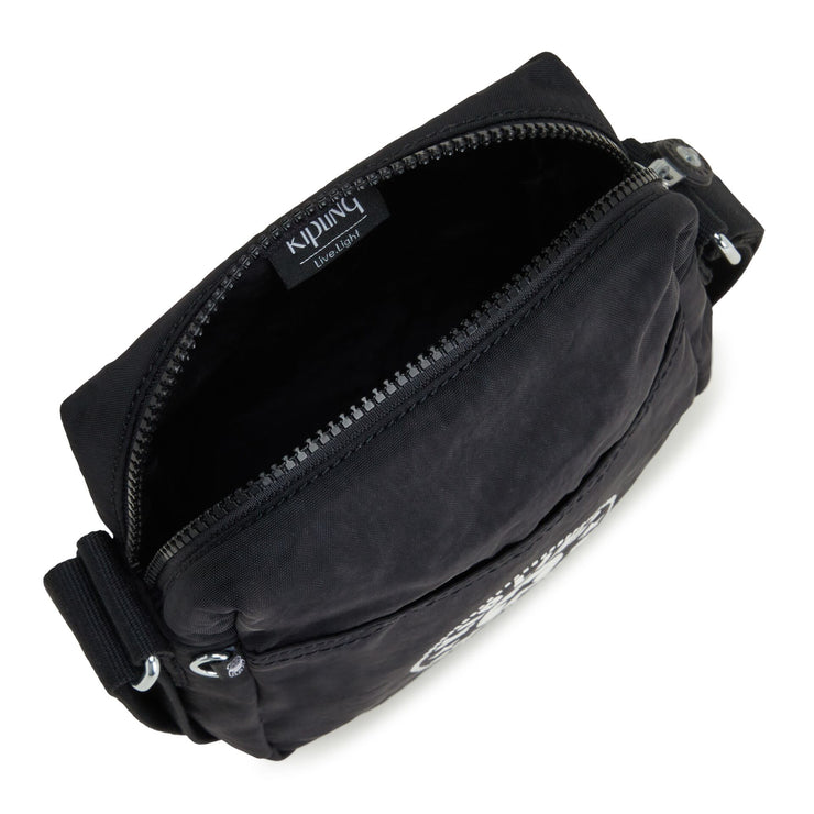 KIPLING Small Crossbody Unisex Black Lite Chaz