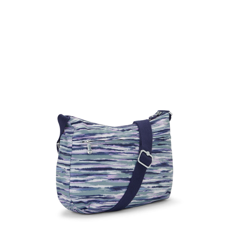 KIPLING Medium crossbody Female Brush Stripes Izellah