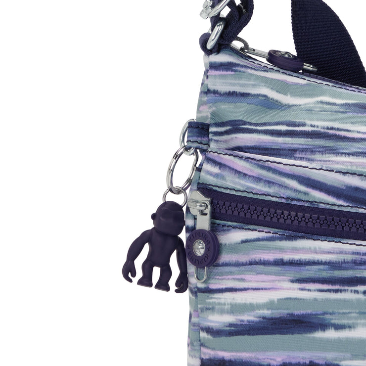 KIPLING Medium crossbody Female Brush Stripes Izellah