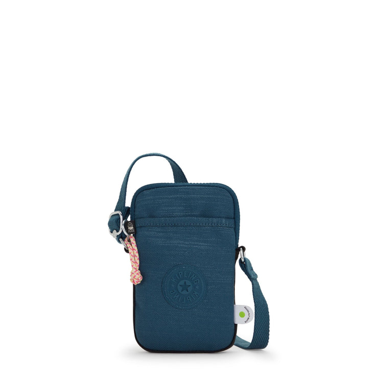 KIPLING Phone bag Female Woven Teal Bl Tally