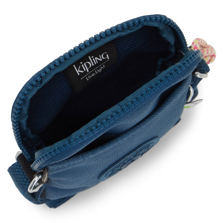 KIPLING Phone bag Female Woven Teal Bl Tally