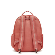 KIPLING Large Backpack Female Vintage Pink Seoul