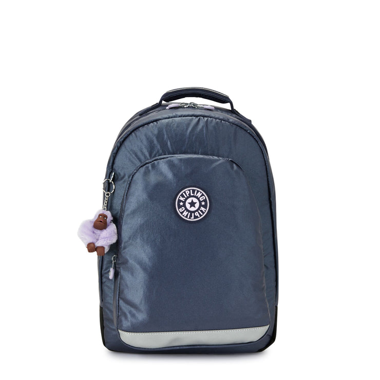 KIPLING Large backpack with laptop protection Female Admiral Bl Metallic Class Room