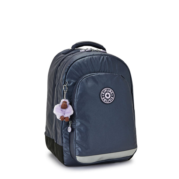 Kipling Large Backpack With Laptop Protection Female Admiral Bl Metallic Class Room