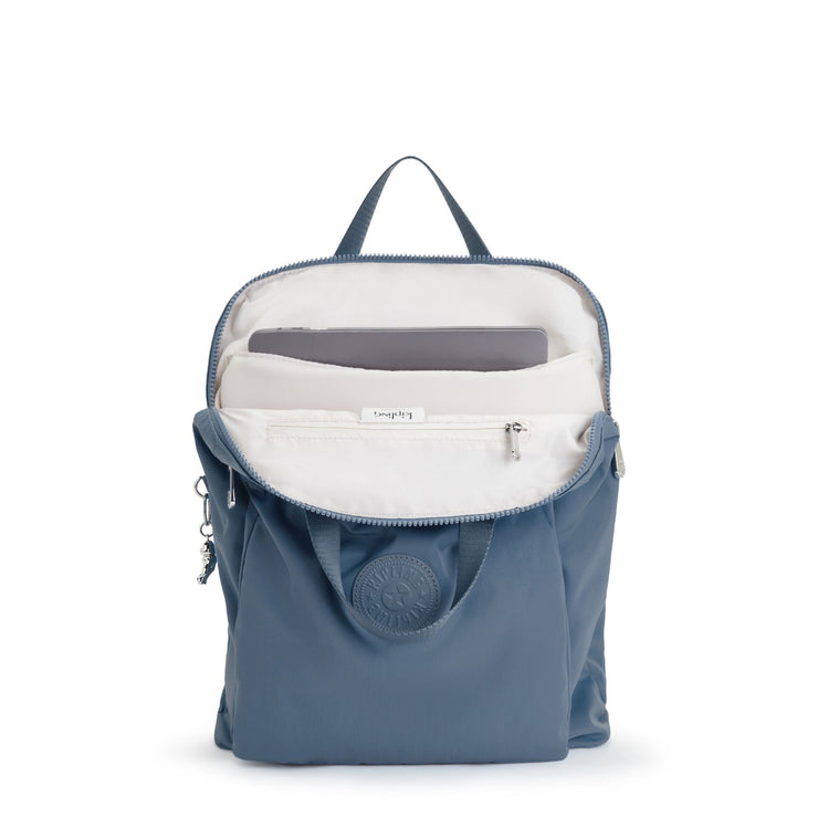 KIPLING Backpack (With Laptop Sleeve) Female Brush Blue ST Kazuki