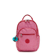 KIPLING Small Backpack (With Laptop Protection) Female Starry Dot Prt Seoul S