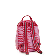 KIPLING Small Backpack (With Laptop Protection) Female Starry Dot Prt Seoul S