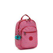 KIPLING Small Backpack (With Laptop Protection) Female Starry Dot Prt Seoul S