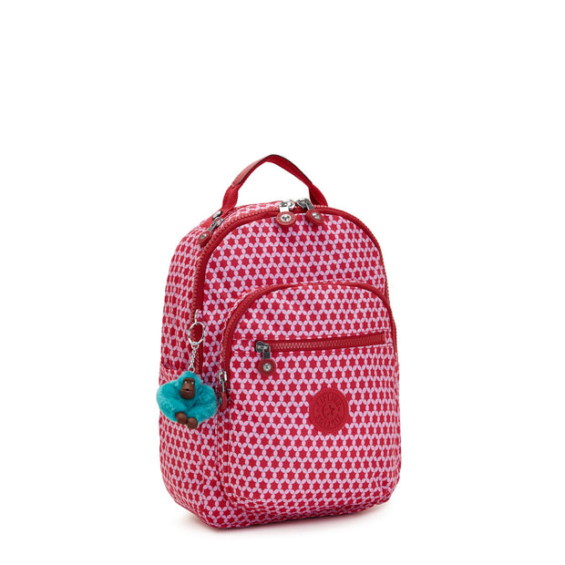 KIPLING Small Backpack (With Laptop Protection) Female Starry Dot Prt Seoul S