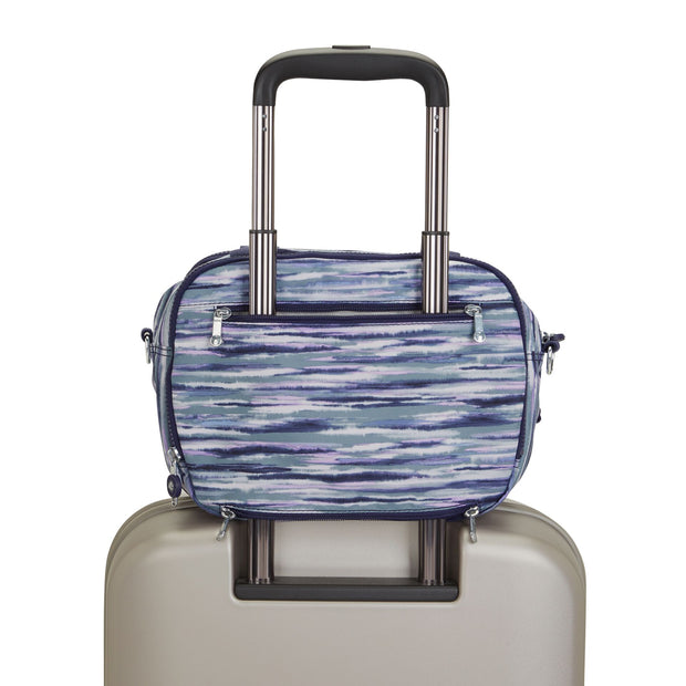 KIPLING Large toiletry bag (with trolley sleeve) Female Brush Stripes Palmbeach
