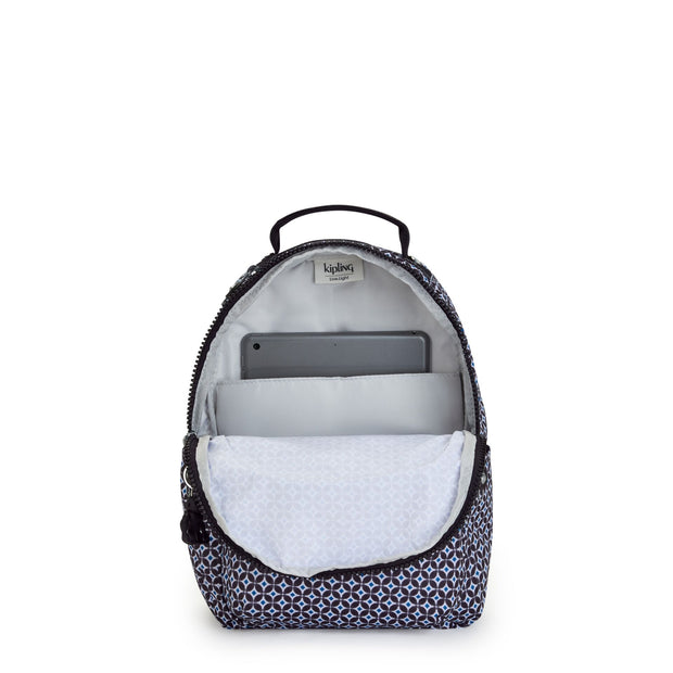 KIPLING Small Backpack (With Laptop Protection) Female Blackish Tile Seoul S