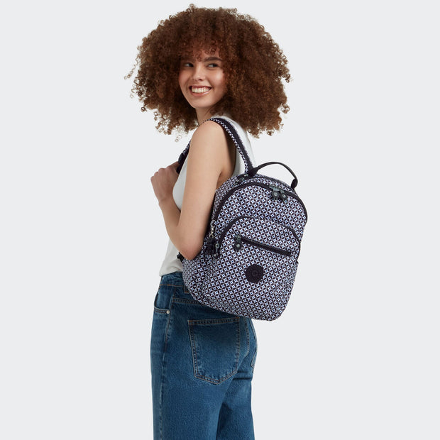 KIPLING Small Backpack (With Laptop Protection) Female Blackish Tile Seoul S