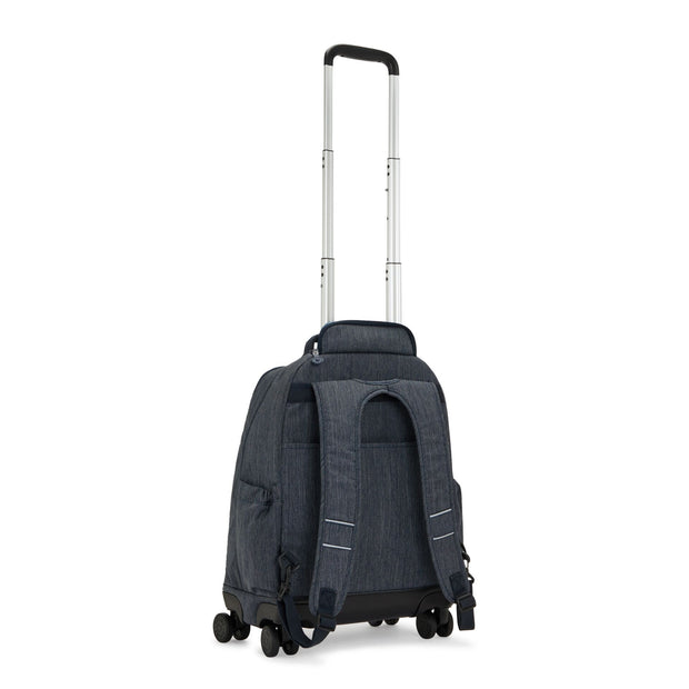 KIPLING Large wheeled backpack (with laptop protection) Unisex Marine Navy New Zea