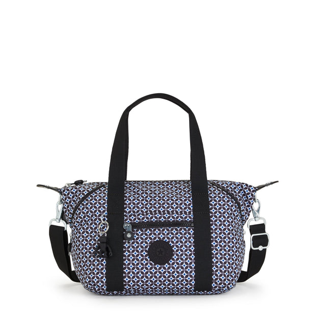 KIPLING Small handbag (with removable shoulderstrap) Female Blackish Tile Art Mini