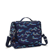 Kipling Lunchbox Unisex Fun Ocean Print New Kichirou