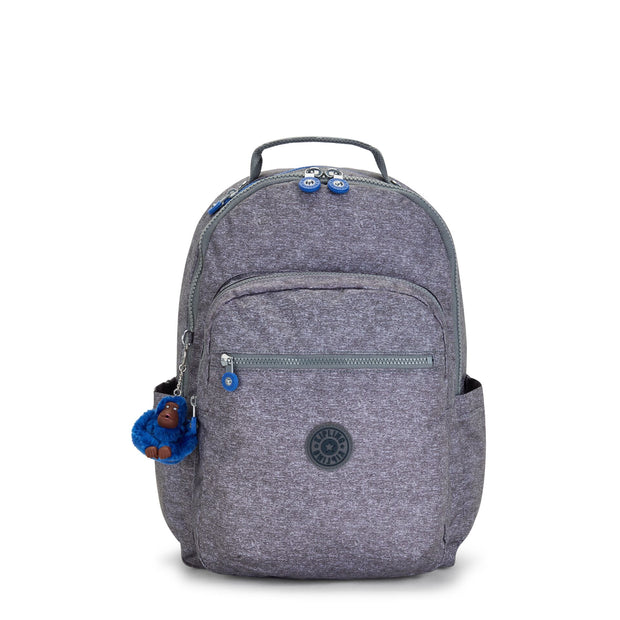 KIPLING Large Backpack with Padded Laptop Compartment Unisex Almost Jersey Combo Seoul