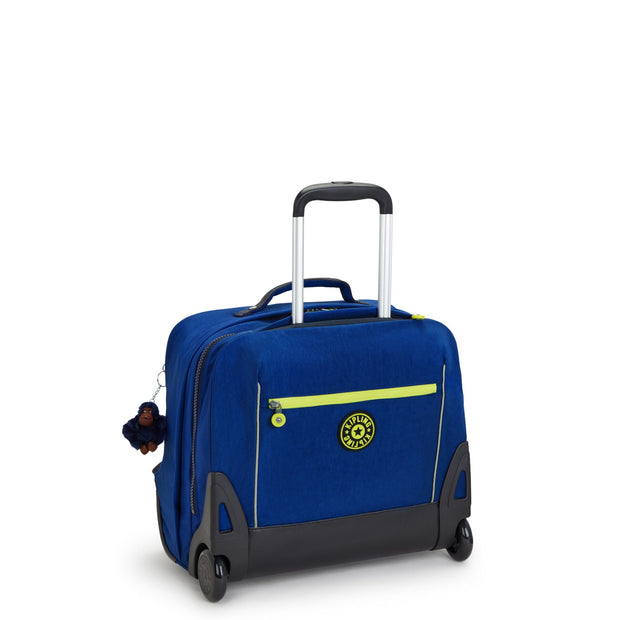 Kipling Large Wheeled Backpack With Laptop Compartment Unisex Blue Ink Combo Giorno