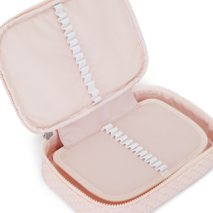 Kipling Large Pencase Holds Up To 100 Pens Female Girly Tile Prt 100 Pens  -  I6002-5EH