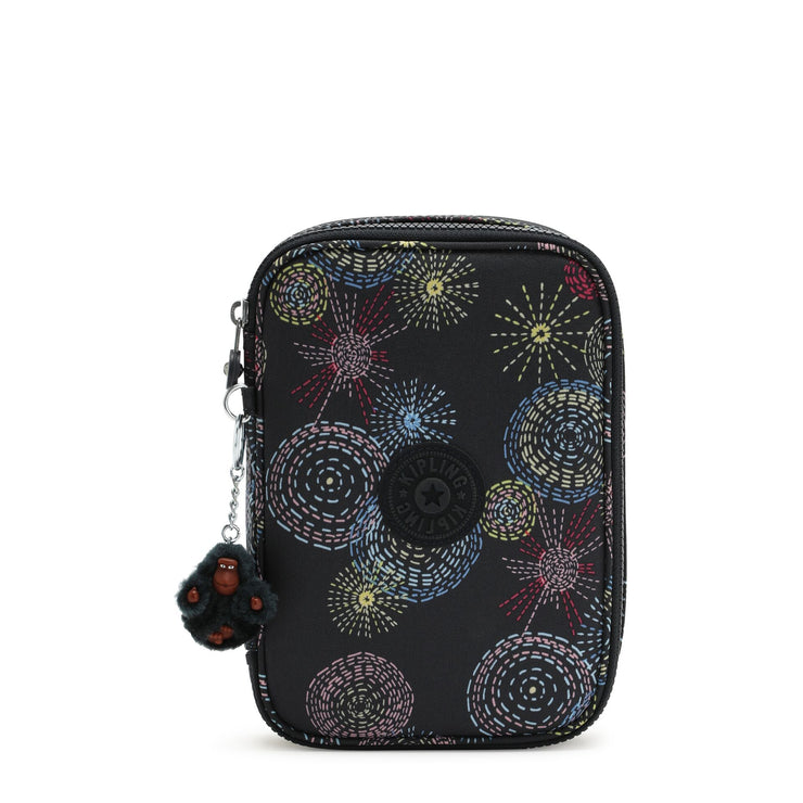 KIPLING Large pencase Female Homemade Stars 100 Pens