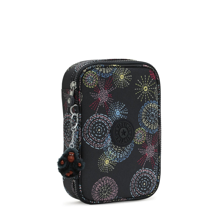 KIPLING Large pencase Female Homemade Stars 100 Pens