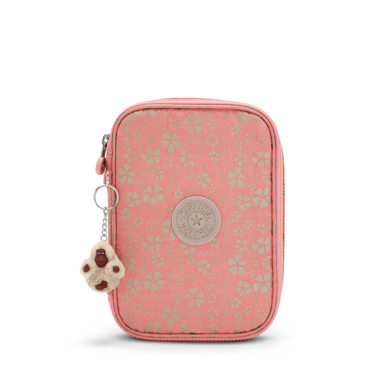 KIPLING Large pencase Female Sweet MetFloral 100 Pens