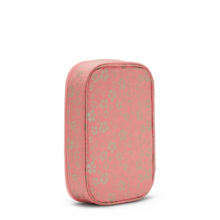 KIPLING Large pencase Female Sweet MetFloral 100 Pens