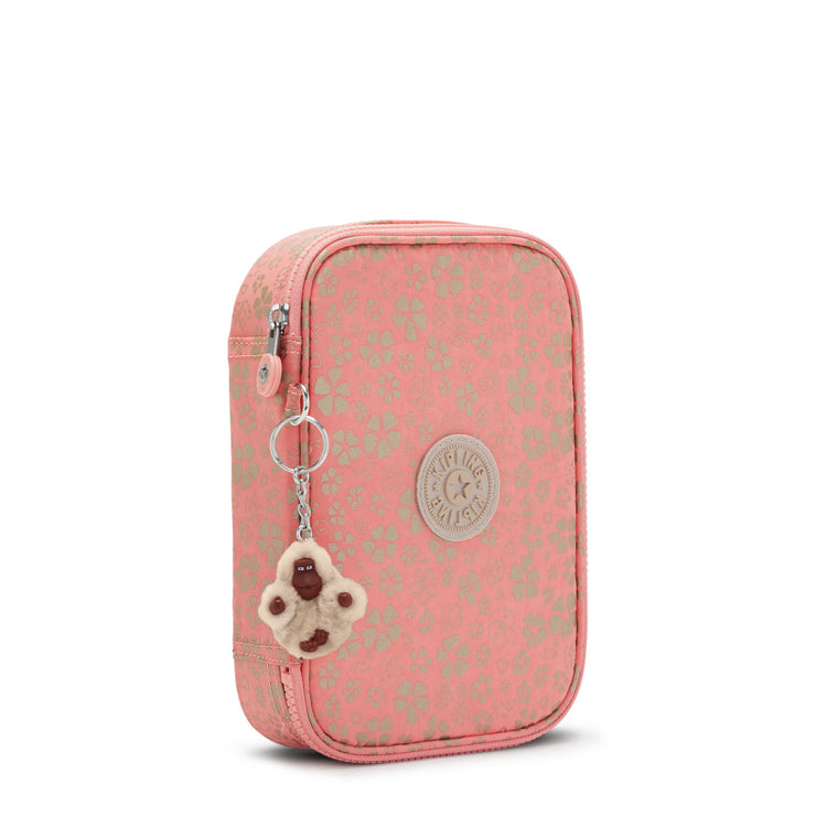 KIPLING Large pencase Female Sweet MetFloral 100 Pens