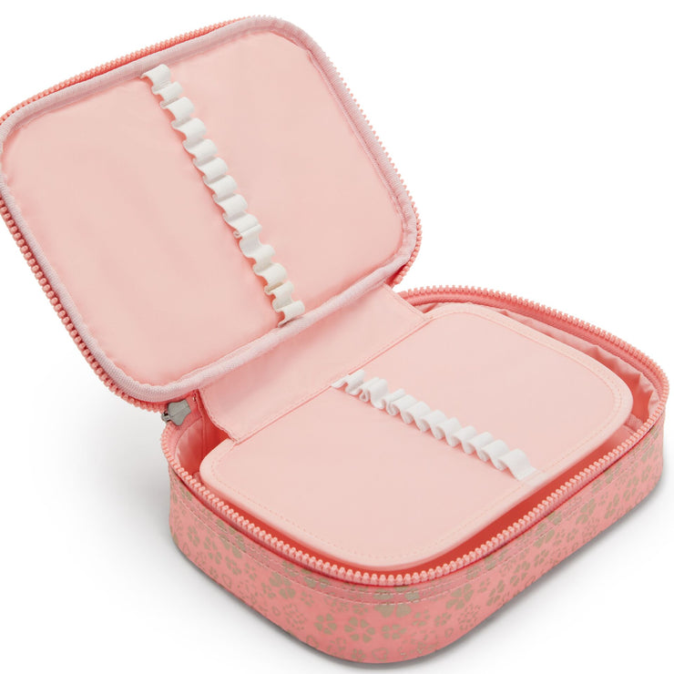 KIPLING Large pencase Female Sweet MetFloral 100 Pens