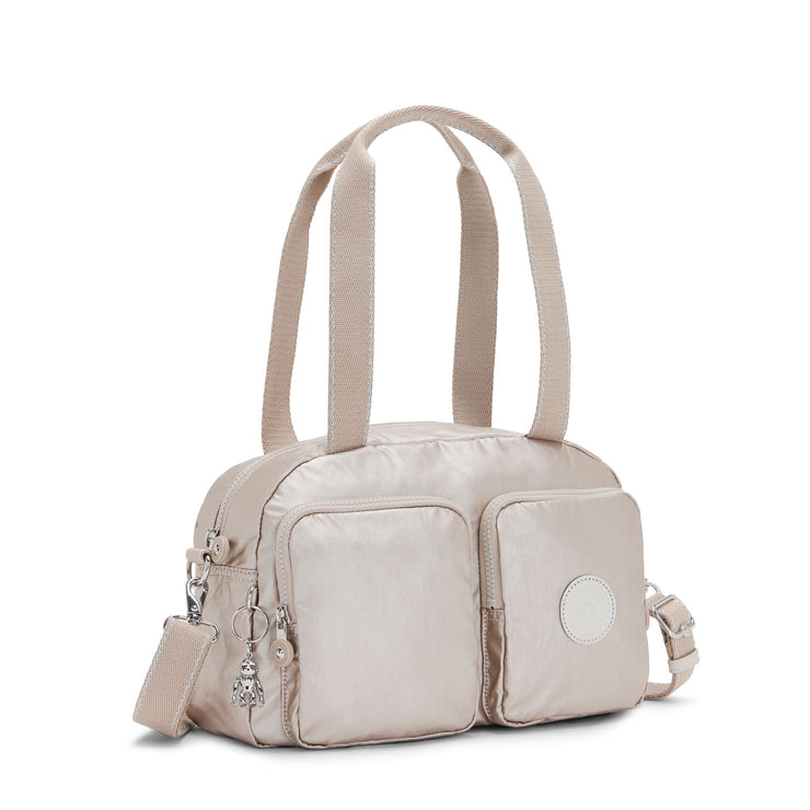 KIPLING Medium shoulderbag (with removable shoulderstrap) Female Metallic Glow Cool Defea