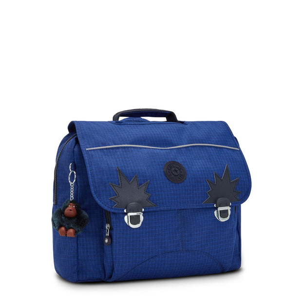 KIPLING Medium backpack (with laptop protection) Unisex Worker Blue Rs Iniko