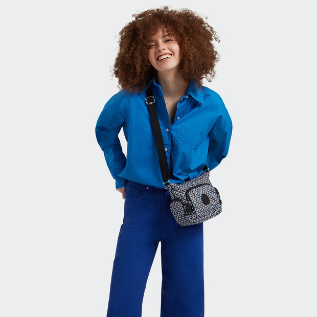 KIPLING Small crossbody Female Blackish Tile Gabbie Mini