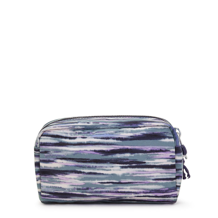 KIPLING Medium pouch Female Brush Stripes Gleam