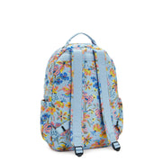 KIPLING Large Backpack Female Wild Flowers Seoul