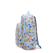 KIPLING Large Backpack Female Wild Flowers Seoul