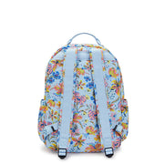 KIPLING Large Backpack Female Wild Flowers Seoul