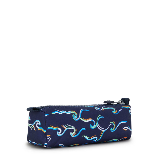 Kipling Pen Case Unisex Fun Ocean Print Freedom