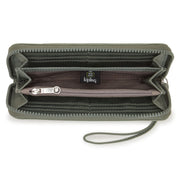 KIPLING Large Wallet Female Dark Seaweed Imali