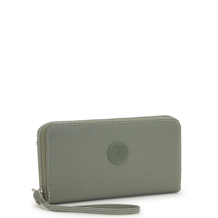 KIPLING Large Wallet Female Dark Seaweed Imali