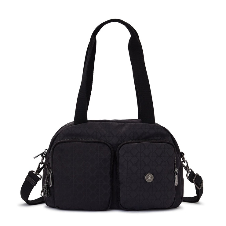 KIPLING Medium shoulderbag (with removable shoulderstrap) Female Signature Blk Q Cool Defea