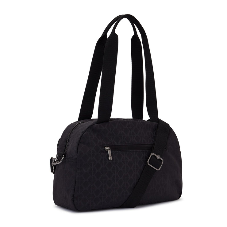 KIPLING Medium shoulderbag (with removable shoulderstrap) Female Signature Blk Q Cool Defea