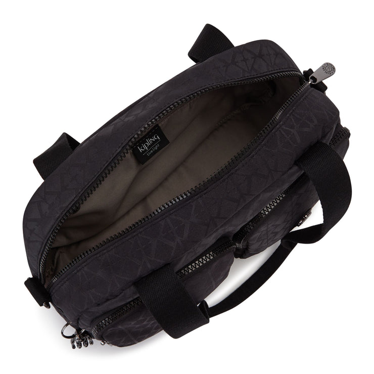KIPLING Medium shoulderbag (with removable shoulderstrap) Female Signature Blk Q Cool Defea
