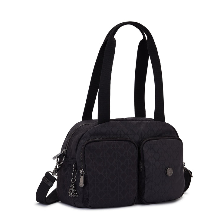 KIPLING Medium shoulderbag (with removable shoulderstrap) Female Signature Blk Q Cool Defea