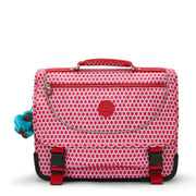 KIPLING Medium Schoolbag Including Fluro Rain Cover

 Female Starry Dot Print Preppy