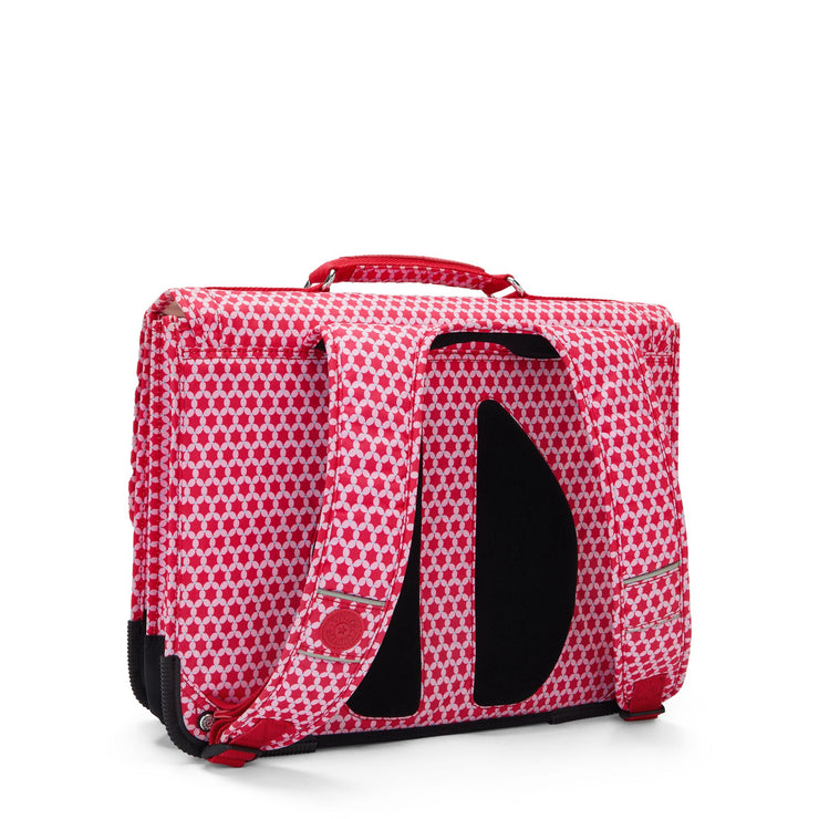 Kipling Medium Schoolbag Including Fluro Rain Cover Female Starry Dot