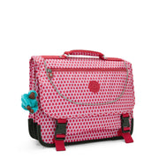 Kipling Medium Schoolbag Including Fluro Rain Cover

 Female Starry Dot Print Preppy