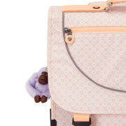 Kipling Medium Schoolbag Including Fluro Rain Cover

 Female Girly Tile Prt Preppy